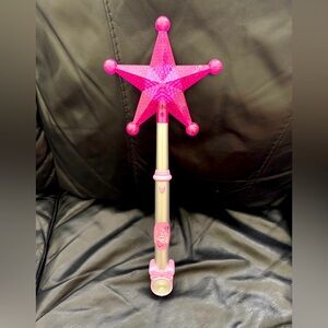 🌷Wizard of Oz Glinda Pink Star Magic Wand